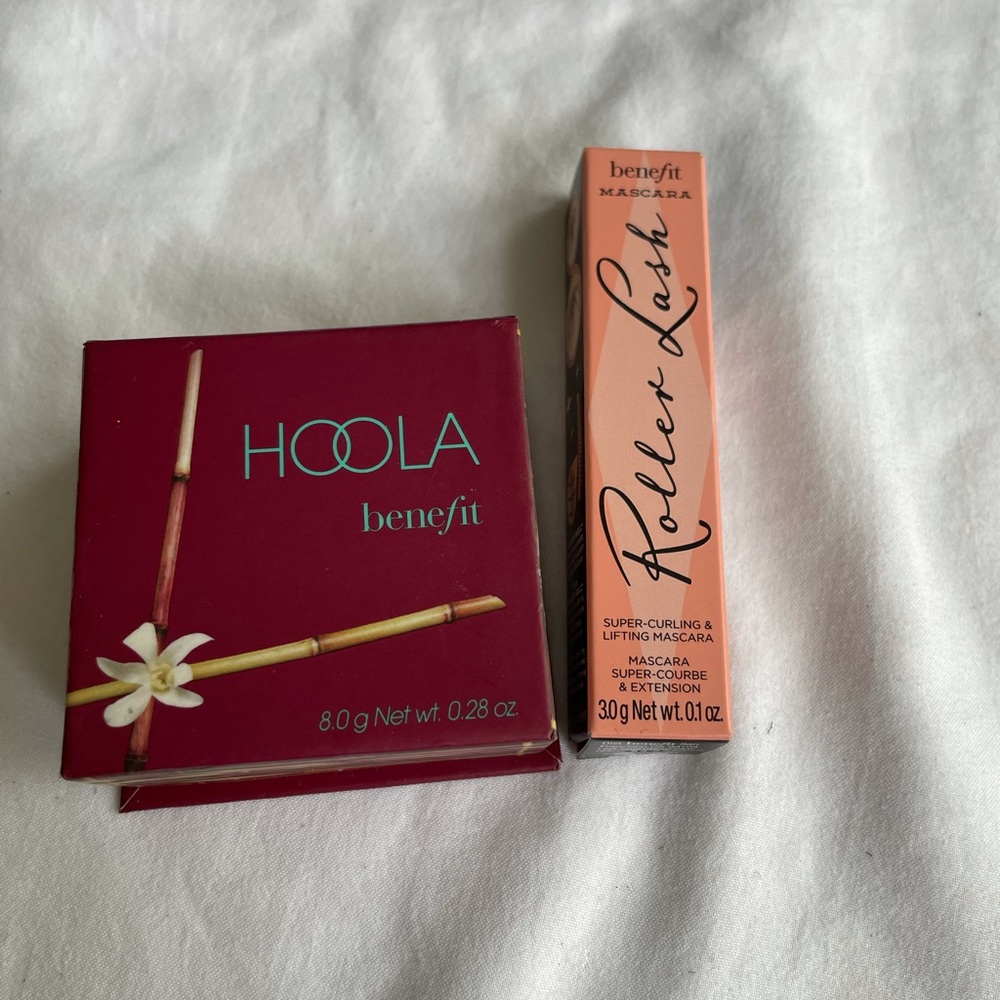 Benefit Hoola bronzer & Roller lash mascara